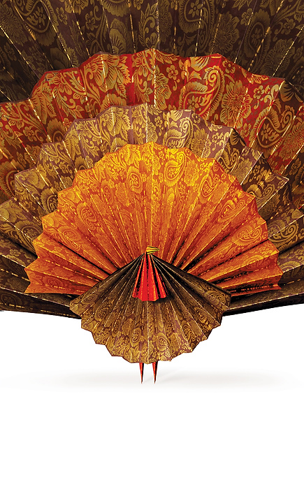 Second Place, Issue Illustration - Andrea Levy / The Plain DealerTaste section illustration for an elegant Thanksgiving