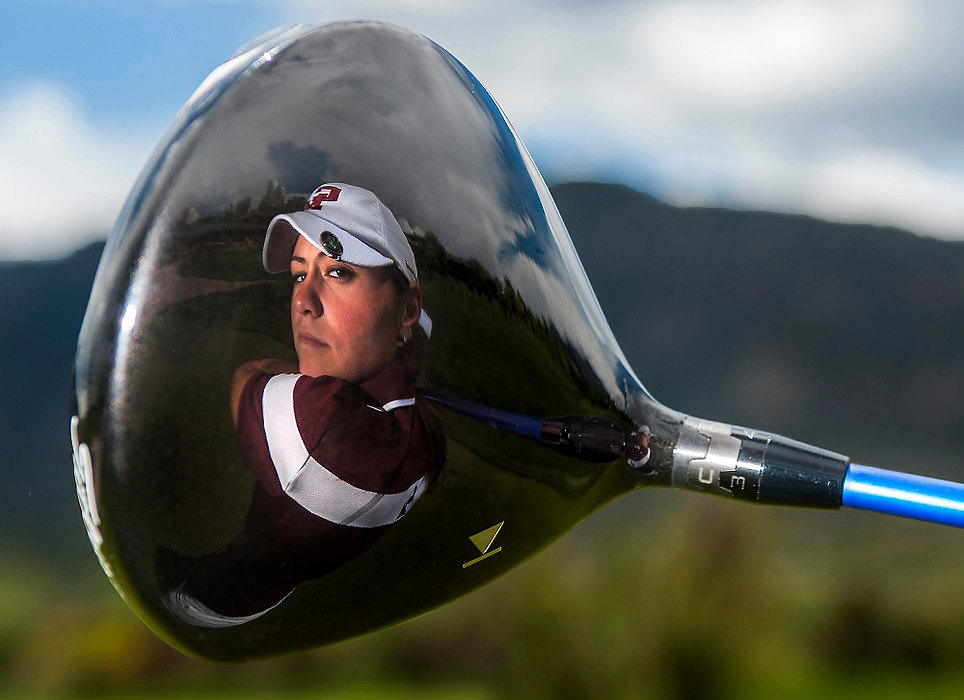 Second Place, Ron Kuntz Sports Photographer of the Year - LOGAN RIELY / Ohio UniversityCheyenne Mountain's Kyle Sullivan is The Gazette Peak Performer of the Year for women's golf. She was photographed at her home course Country Club of Colorado on Wednesday, May 27, 2015. 