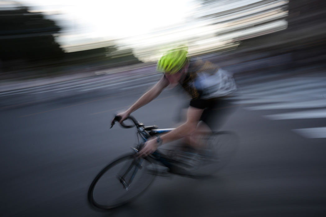 Second Place, Ron Kuntz Sports Photographer of the Year - Joshua A. Bickel / ThisWeek Community NewsDouglas Simpson, of Powell, races around a turn during the criterium men's category 4/5 race at the Tour de Grandview on Friday, June 17, 2016 in Grandview Heights, Ohio.
