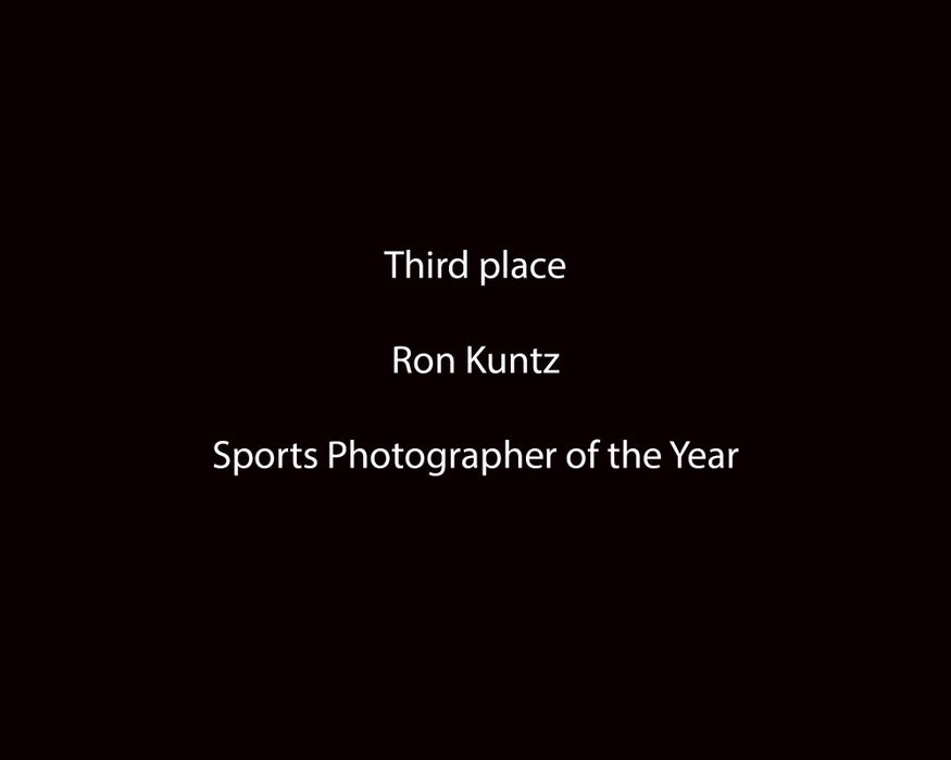 Third Place, Ron Kuntz Sports Photographer of the Year - Kyle Robertson / The Columbus Dispatch