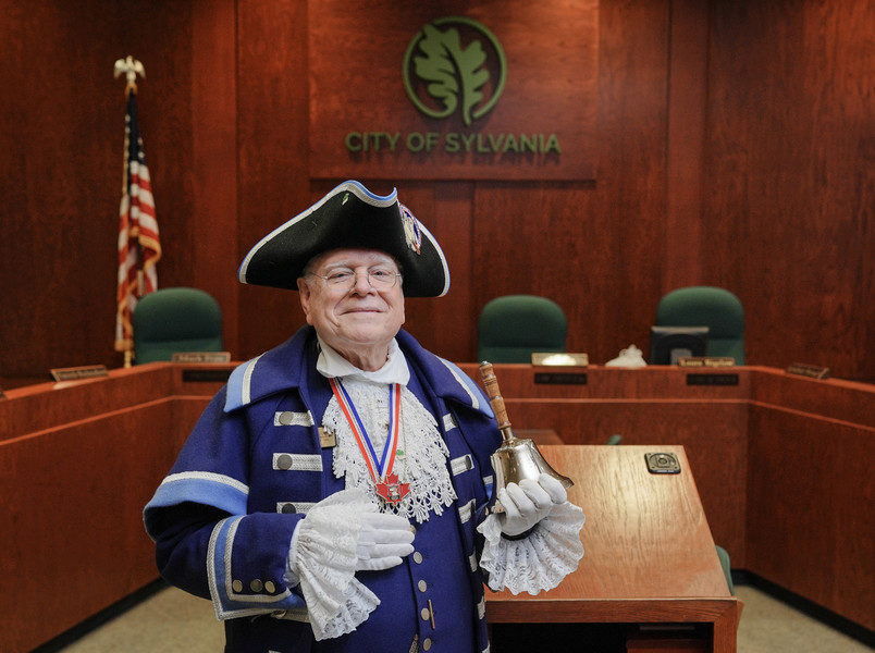 November - Portrait - 2nd place - Sylvania Town Crier Michael Lieber. (Jeremy Wadsworth / The Blade)