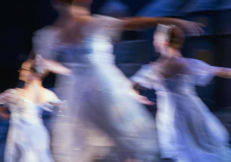 Story - 3rd place - Dancers perform at the end of the first act during dress rehearsal for "The Nutcracker" performed by BalletMet at the Ohio Theatre in Columbus. (Brooke LaValley / The Columbus Dispatch)