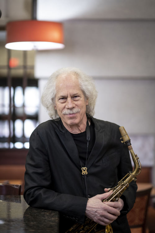 Portrait - 3rd place - Jazz musician Lou Marini Jr.poses with his saxophone, in Bowling Green. Marini is most known for playing his saxophone in the Blues Brothers movies and on “Saturday Night Live.” He has also been part of the James Taylor touring band for 20 years. He has worked with Blood, Sweat and Tears, Eric Clapton, Doc Severinsen, the Band, Levon Helm & the RCO All-Stars, Frank Zappa and the Woody Herman Orchestra. (J.D. Pooley / Sentinel-Tribune )