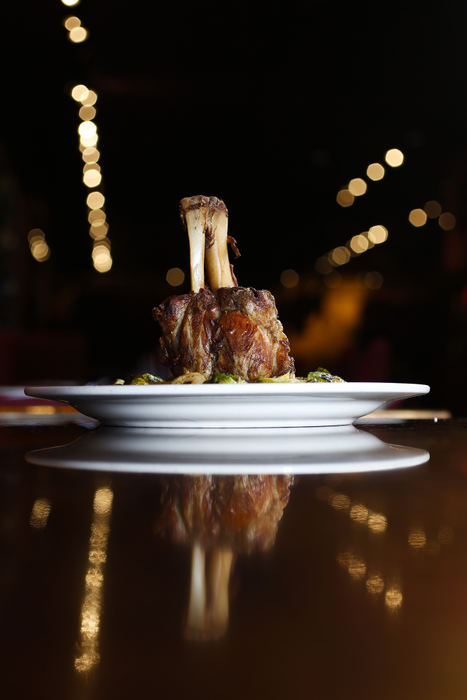 Illustration - 2nd placeThe pork shank photographed at Barcelona Restaurant in German Village. (Eamon Queeney / The Columbus Dispatch)