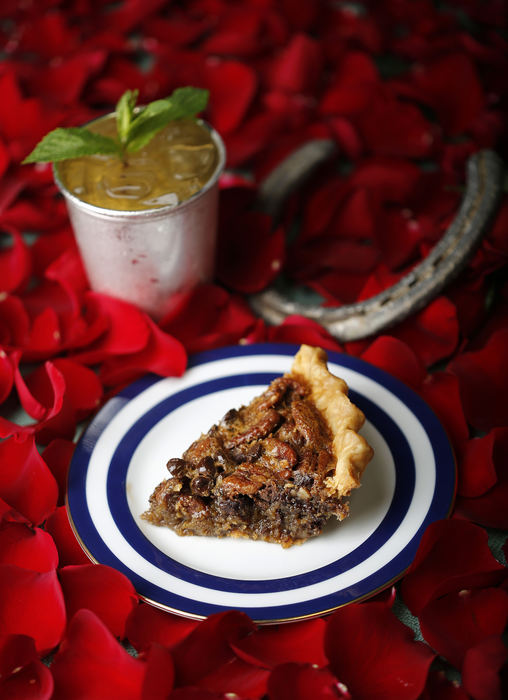 Illustration - 1st place - Chocolate bourbon pecan pie.  (Jonathan Quilter / The Columbus Dispatch)