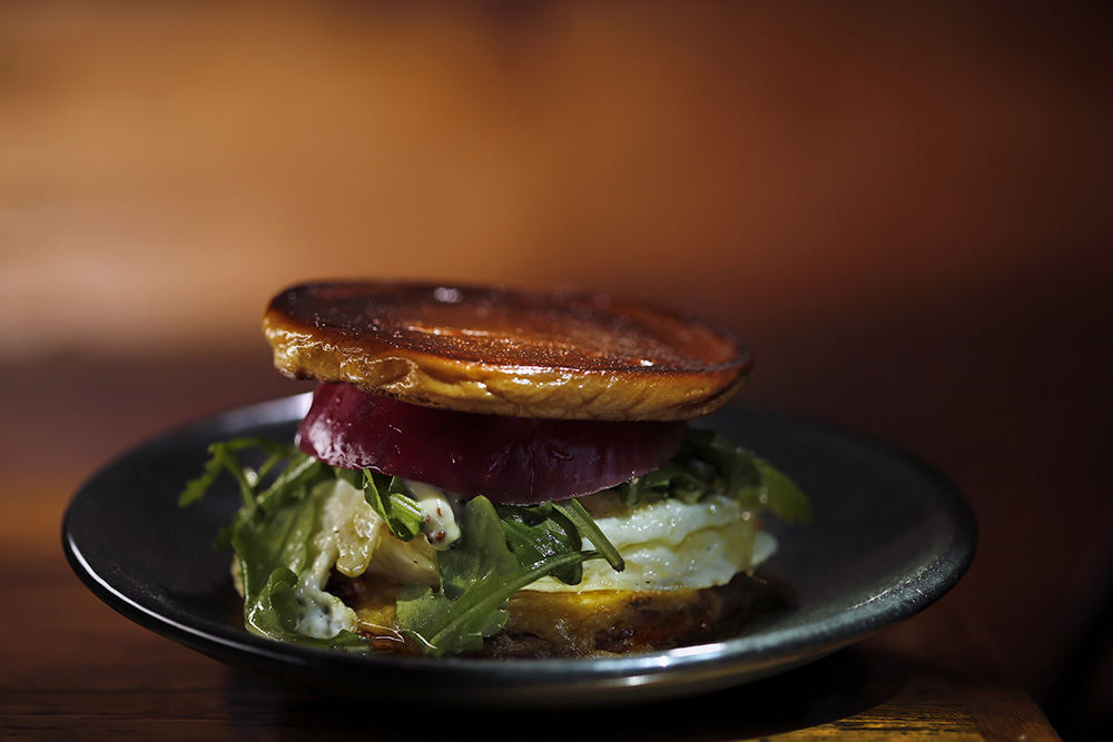 Illustration - 1st place - An Egg sandwich for Brunch at Rockmill Tavern on South Front Street in Columbus. (Kyle Robertson / The Columbus Dispatch)