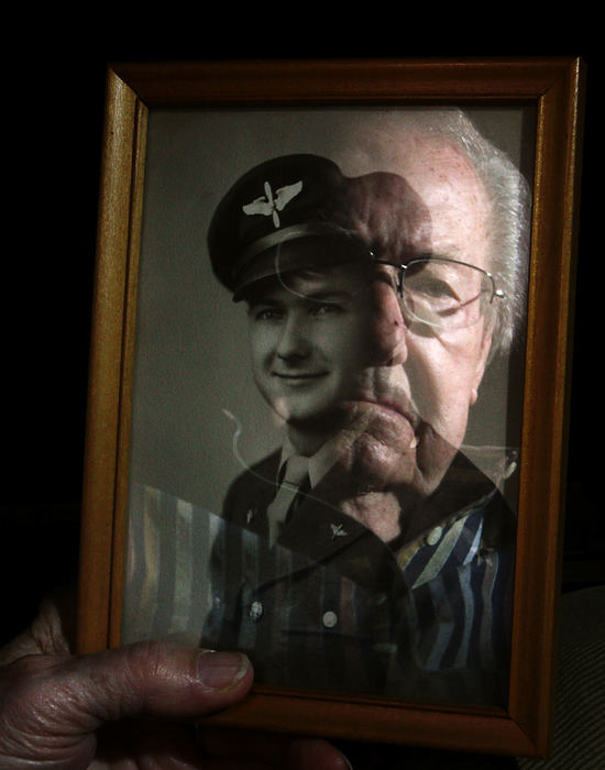 Portrait - HM - Canal Winchester resident and WWII veteran Dick Weiser is seen here in a photo of himself when he was an air cadet with the Army Air Corp.  Weiser will go to Washington D.C. on April 5 with Honor Flight. (Lorrie Cecil / ThisWeek Newspapers)