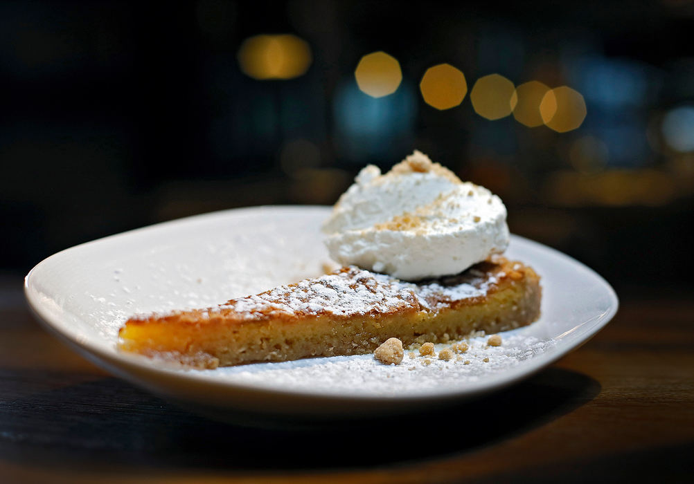 Illustration - 2nd place - Brown sugar pie at the new Pearl restaurant in downtown Dublin. (Kyle Robertson / The Columbus Dispatch)