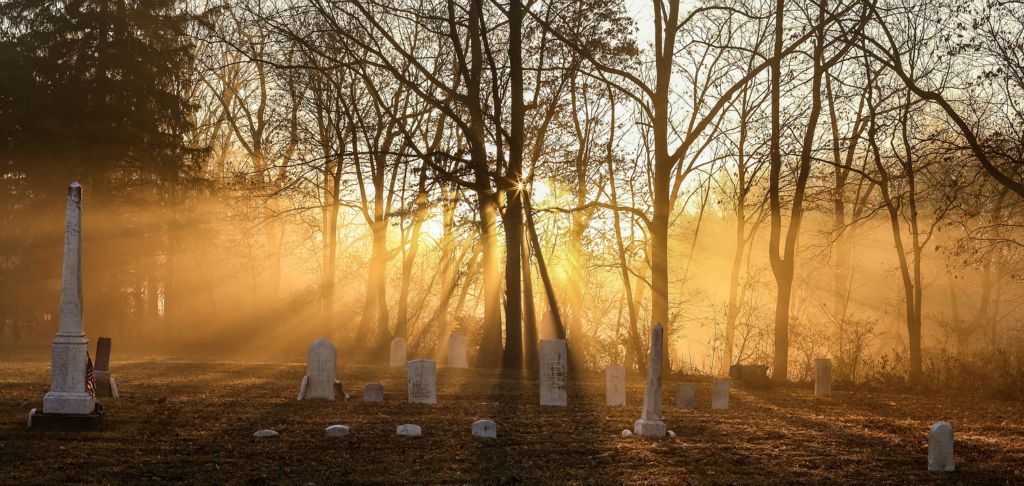 Feature - 2nd place - Rymers Cemetery in Elmore.  (Jeremy Wadsworth / The Blade)