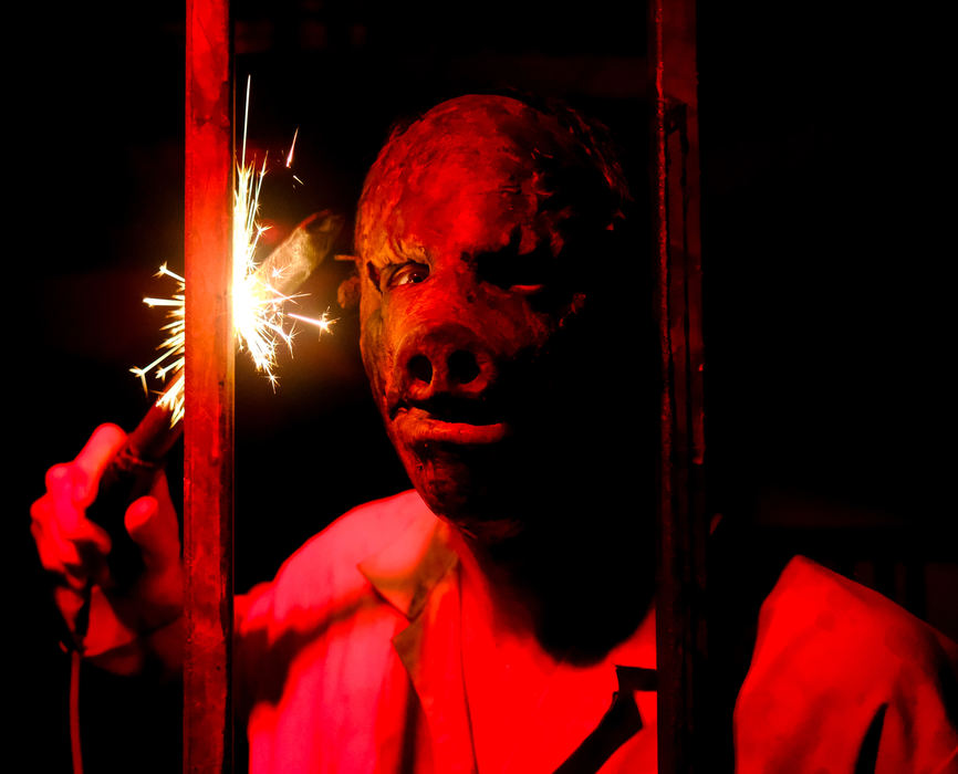 Portrait - 3rd place - Scott Francis, owner of Distracted Haunted House in Bowling Green.   Jeremy Wadsworth / The Blade