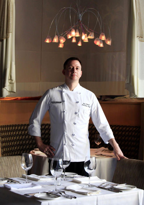 Portrait - 3rd place - Chef Jay Cotrell at M Restaurant.    (Jeff Hinckley / The Columbus Dispatch)