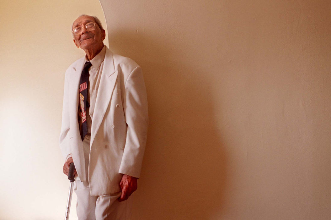 Award of Excellence, Portrait/Personality - Lonnie Timmons III / The Plain DealerNeal Bates of Cleveland turns 111 years-old on July 4th. Nearly 2000 people in Ohio are one 100 or older, according to new census information. 