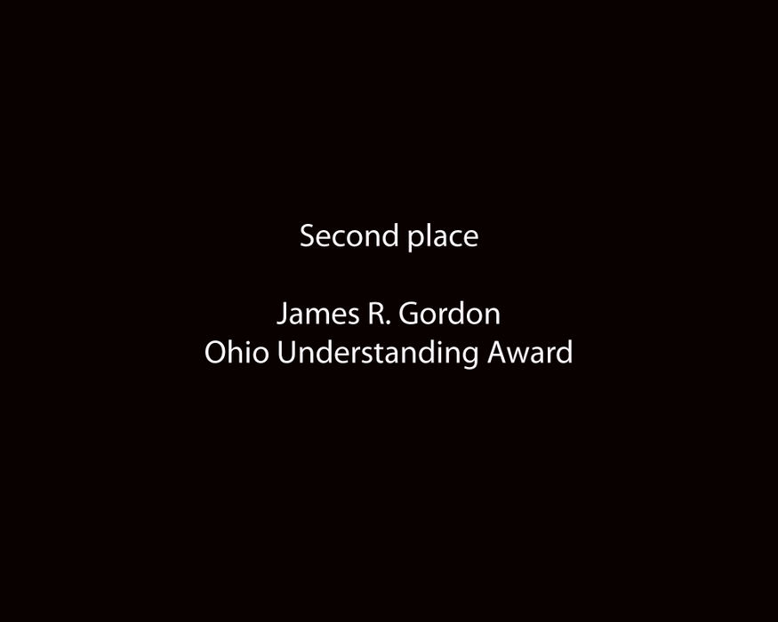 Second Place, Ohio Understanding Award - James M. Patterson / Ohio University