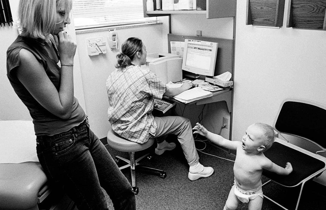 Second Place, Ohio Understanding Award - James M. Patterson / Ohio UniversityDuring a trip to the doctor's office for an immunization and a checkup, Nicholas cries for his pacifier. He is teething which makes Nicole's goal of weening him from the pacifier exceptionally tough.