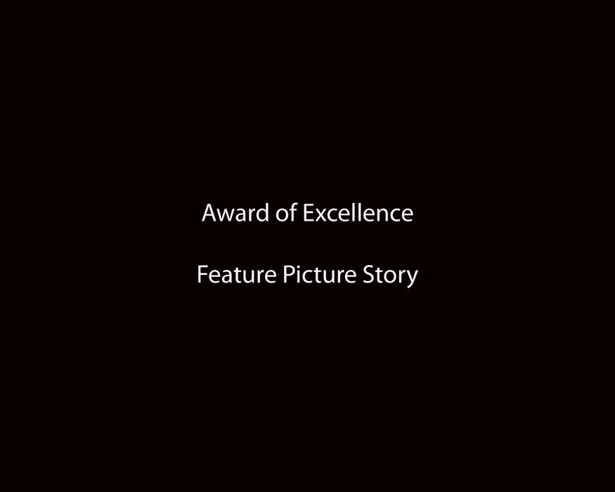 Award of Excellence, Feature Picture Story - Daniel Melograna / Thr News Journal