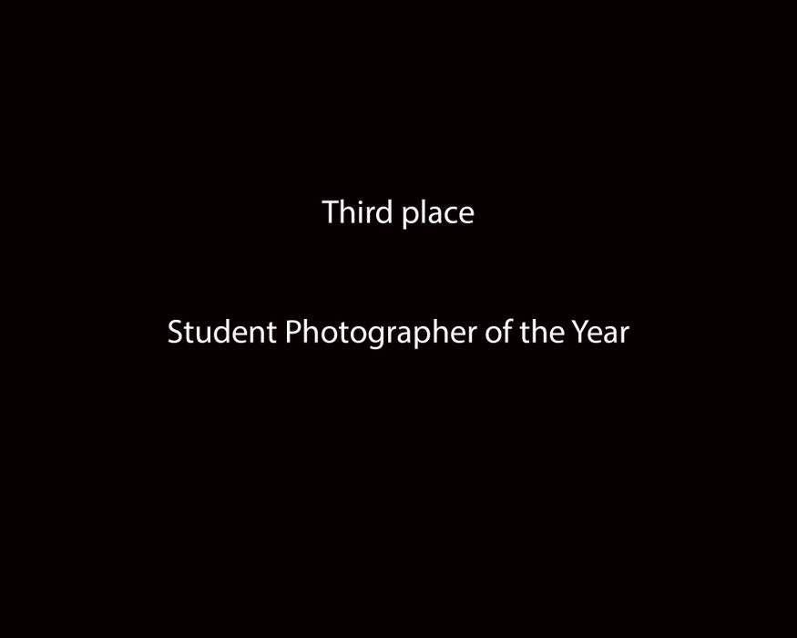 Third Place, Student Photographer of the Year - Haraz Ghanbari / Kent State University