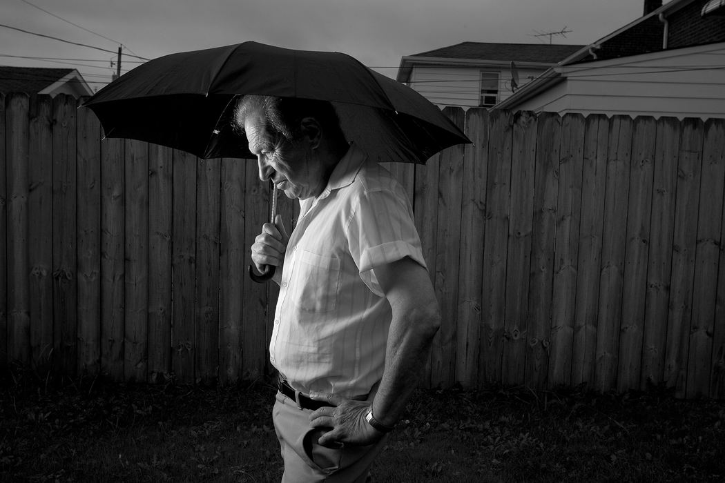 First Place, Feature Picture Story - Mike Levy / The Plain DealerHolocaust survivor Frank Ekstein lives with his wife who is also a survivor.