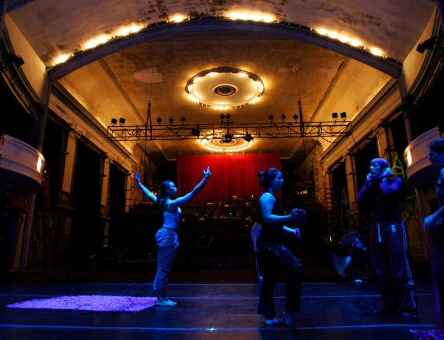 Award of Excellence, George S. Smallsreed Photographer of the Year Award - Dale Omori / The Plain DealerDancers rehearse at Cleveland Public Theater.  Like most non-profit arts organizations in the city, CPT, is struggling financially.                               