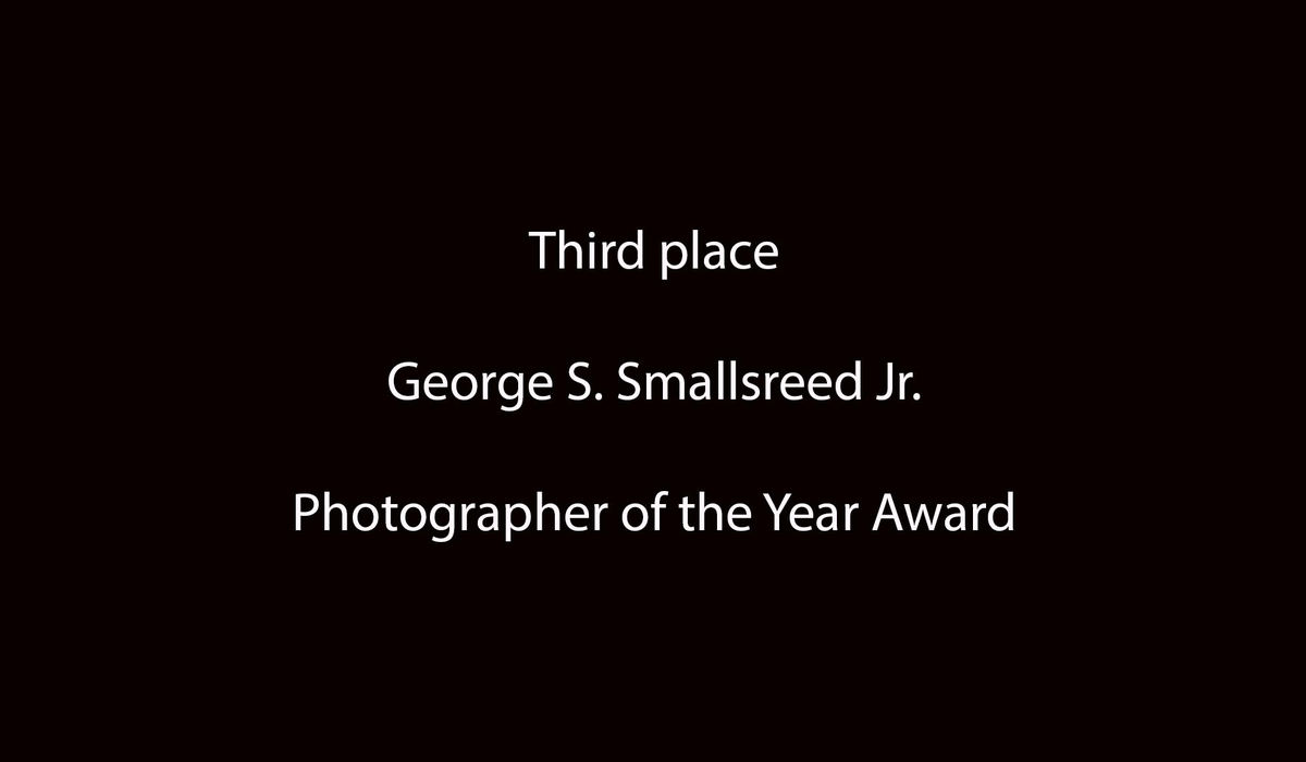 Third Place, Photographer of the Year - Greg Ruffing / Freelance