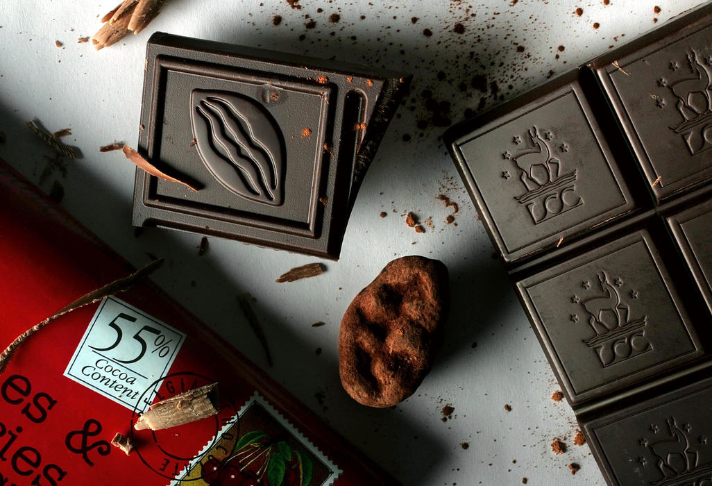 Award of Excellence, Photographer of the Year - Phil Masturzo / Akron Beacon JournalThe dark chocolate craze has gone so far that makers are labeling from what region and the percentage of cacao in the chocolate on each bar. 