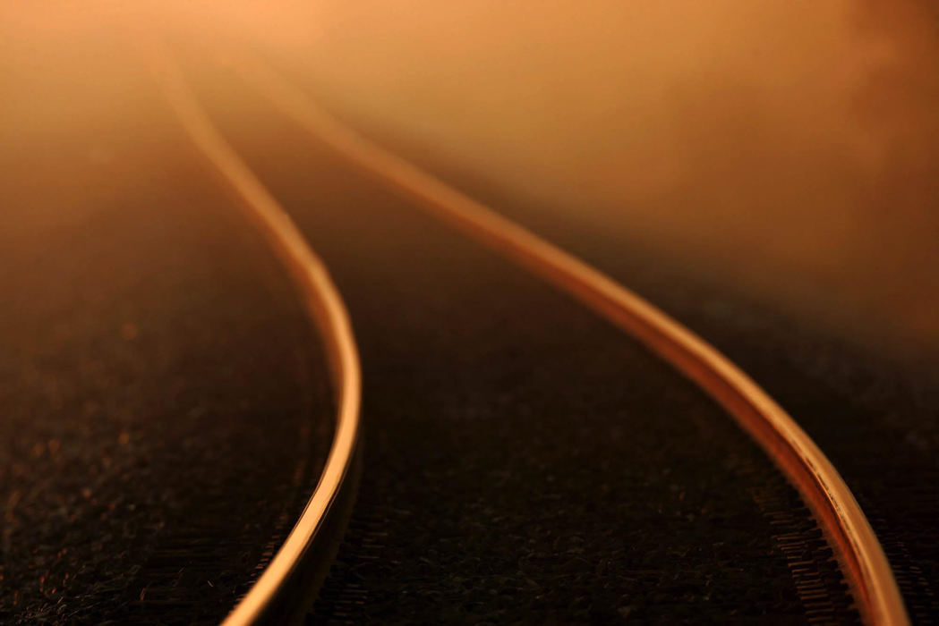 Award of Excellence, Photographer of the Year - Ken Love / Akron Beacon JournalThe early morning sun illuminates the fog covered railroad tracks in Marshallville. 