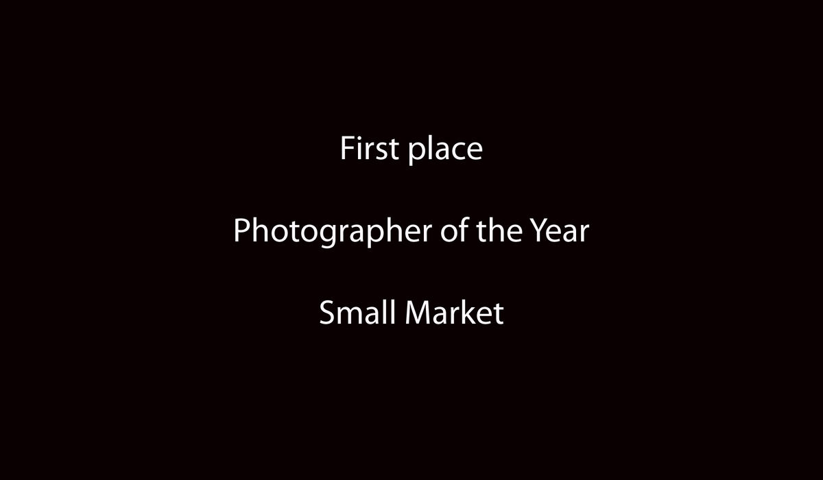 First Place, Photographer of the Year Small Market - Bill Lackey / Springfield News-Sun