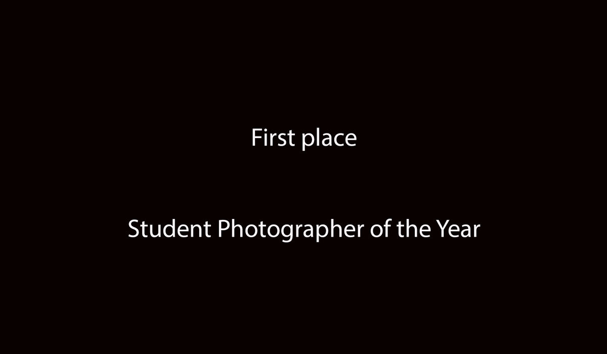 First Place, Student Photographer of the Year - Diego James Robles / Ohio University