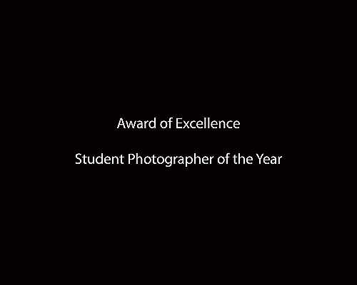 Award of Excellence, Student Photographer of the Year - Meg Vogel / Ohio University