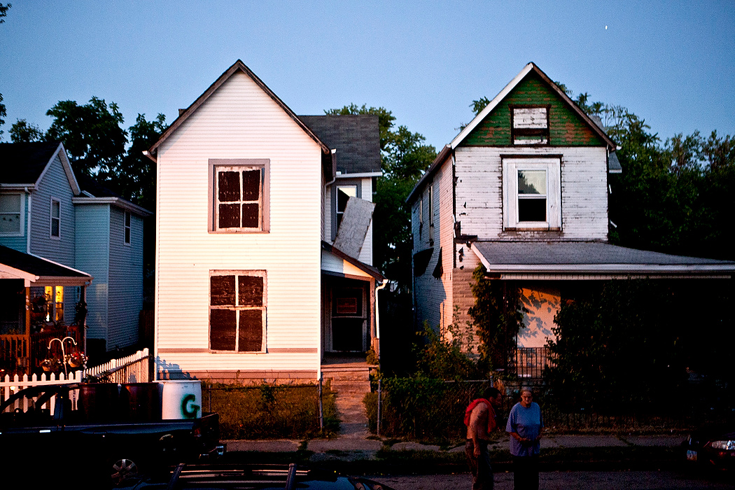 First Place, James R. Gordon Ohio Understanding Award - Jessica Phelps / Newark AdvocateFranklinton is full of abandoned housing stock that often house squatters using the empty spaces to get high or turn tricks. They add to the crime in the neighborhood and bring down real estate values.  