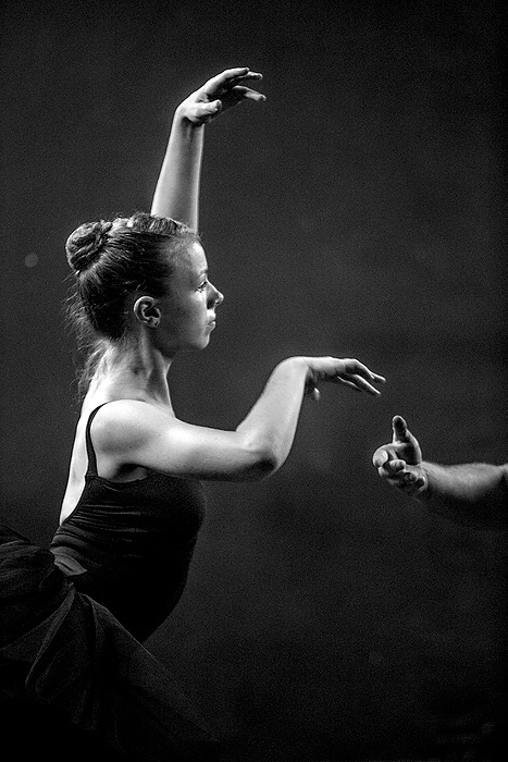 First Place, Photographer of the Year - Small Market - Jessica Phelps / Newark AdvocateMadison Weisend  goes into a balance position while rehearsing for her role as the Sugar Plum Fairy. 