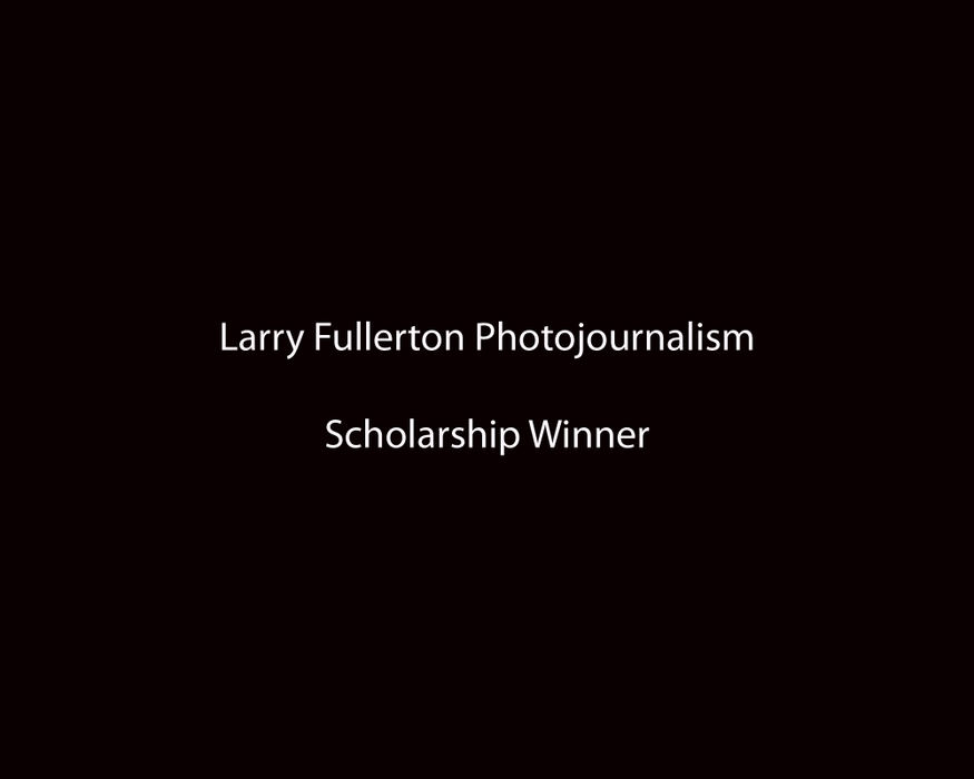 First place, Larry Fullerton Photojournalism Scholarship - Sarah Stier / Ohio University