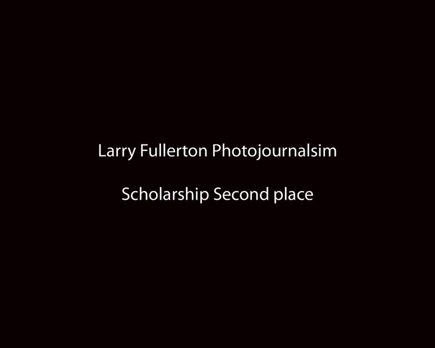 Second place, Larry Fullerton Photojournalism Scholarship - Alex Driehaus / Ohio University