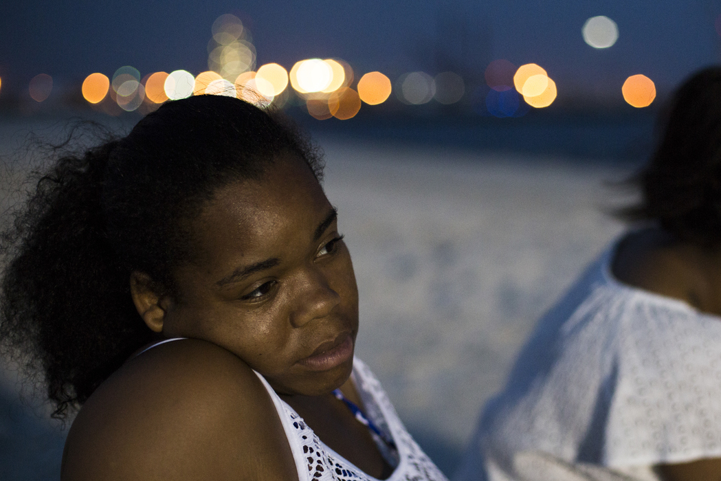 Best of Show - Liz Moughon / Ohio University"Hearing the water, the waves, come up was so relaxing," Micheshia says, soaking in an opportunity to decompress at the beach for her first time.