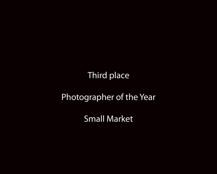 Third Place, Photographer of the Year - Small Market - Shane Flanigan / ThisWeek Newspapers