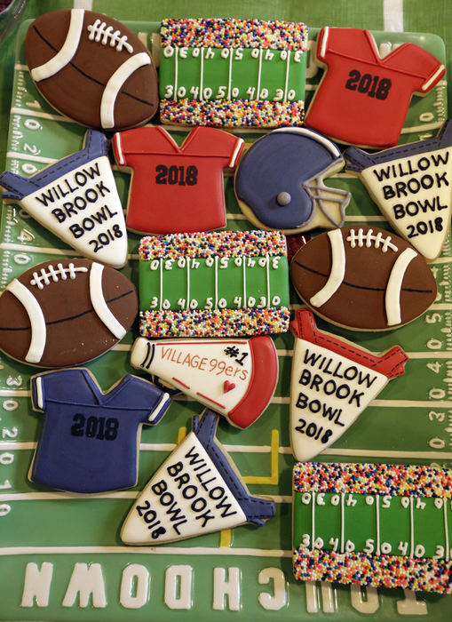 , Photographer of the Year - Small Market - Shane Flanigan / ThisWeek NewspapersAn assortment of football-themed cookies were part of the refreshments available at the Village Super Bowl on Feb 2. 2018, at Willow Brook Christian Village in Delaware, Ohio. 