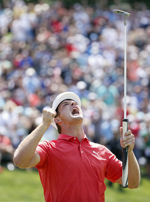 Second Place, Team Picture Story - Kyle Robertson / The Columbus Dispatch, "The Memorial"Bryson DeChambeau wins the 2018 Memorial Tournament on the second playoff hole at Muirfield Village Golf Club in Dublin, Ohio on June 3, 2018.  