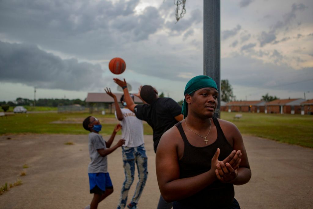 Second Place, Chuck Scott Student Photographer of the Year - Michael Blackshire / Ohio UniversityHenry Pollard, 18, knows first hand racism in Mississippi. He recalls being called the “N” word during a football game against a predominantly white team. Pollard also says there are issues with gangs in each town. “Them niggas in Clarksdale, Cleveland, and Mound Bayou all have beef. Niggas in Cleveland know not to come to Mound Bayou. There be shootouts at night.” Pollard claims the towns have turf war with each other, with each town being no more than ten minutes apart from the other. 