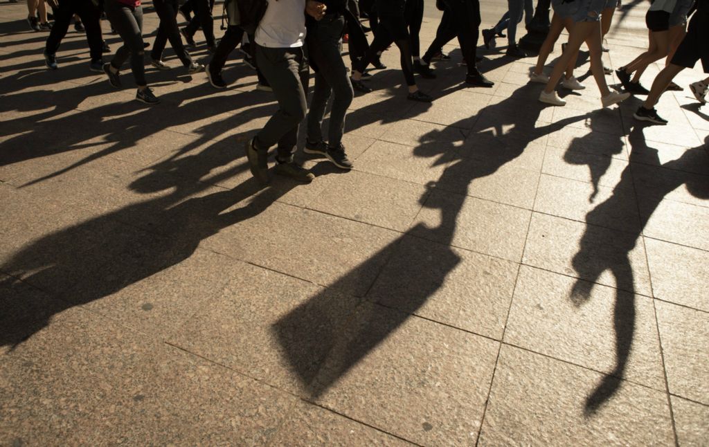 First Place, James R. Gordon Ohio Understanding Award - Adam Cairns / The Columbus Dispatch, “Political Climate of Southeast Ohio”Demonstrators march past the Ohio Statehouse during a peaceful protest for George Floyd in downtown Columbus on Tuesday, June 2, 2020. 