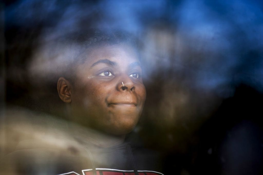 First Place, George S. Smallsreed Jr. Photographer of the Year - Large Market - Meg Vogel / The Cincinnati EnquirerSavannah Scott, 18, stands in the front of her home in Westwood on Thursday, April 2, 2020. She is a senior at Dater High School and a class officer. Scott has been excited about prom and graduation for years, but the milestone events are now unlikely to happen with the pandemic. She said, "I just miss the whole school environment."