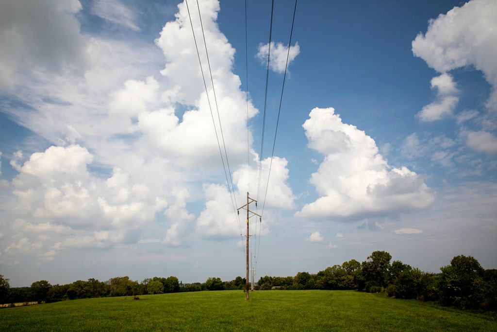 Second place, Photographer of the Year - Large Market - Meg Vogel / The Cincinnati EnquirerPam McCauley drives around her farm in Harrison County, Ky., on Wednesday, August 25, 2021, to show what fields will be leased for solar panels as part of Recurrent Energy's Blue Moon project.  McCauley says that nothing she’s produced in the past – corn, soybeans, tobacco, hay or cattle – could bring in as much money as solar energy. She is just one among dozens of farmers who have signed up for solar leases in Harrison County, Kentucky. Renewable energy companies began approaching the community as early as 2014, and there are three projects currently in different stages of development. 