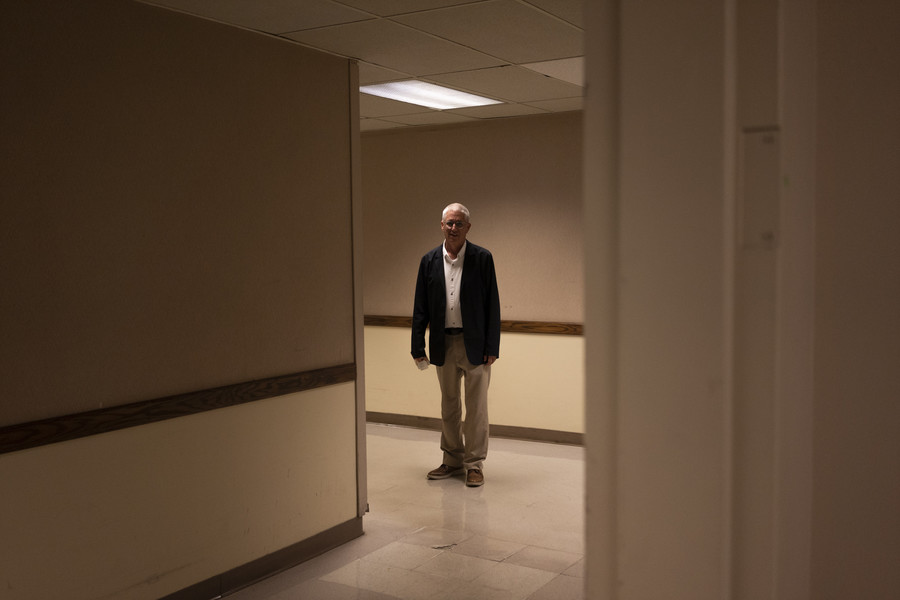 Student Photographer of the Year - Second Place, Joe Timmerman / Ohio UniversityDr. Rick Ryan stands in the hallways of the University of Cincinnati College of Medicine, where he works as a professor and vice chair of the Department of Emergency Medicine. According to Dr. Ryan, he is 12 years in recovery from cough syrup, which led him to initiate research on opioid use disorder at UC Health, which he now focuses about 70% of his time on. Dr. Ryan collaborates with people working on the front lines of the overdose epidemic across the state on a $60 million dollar grant-based study called HEALing Communities, which collects overdose data from people such as Abby Spears at the Portsmouth City Health Department and Captain Josh Sherman at the Portsmouth Fire Department, which according to the study’s website, “will inform how to support local efforts to reduce opioid misuse and overdose deaths.” “We're working with everybody from families to EMS providers, to physician extenders and providers to really push and destigmatize this disease,” Dr. Ryan said.  