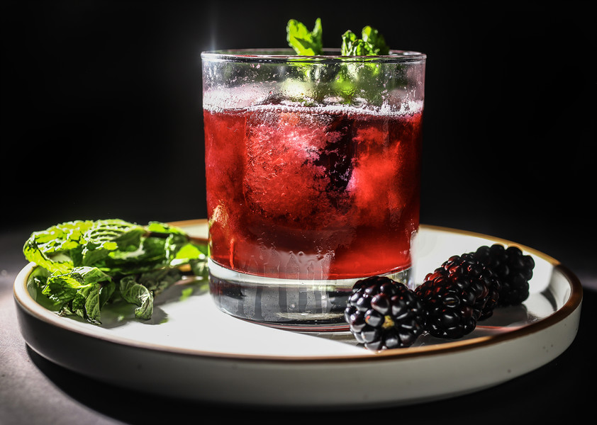 1st - Photographer of the Year - Large Market Blackberry Pomegranate Mocktail Tuesday, October 17, 2023, in Toledo.  (Jeremy Wadsworth / The Blade)