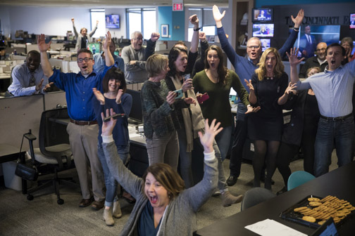 Cincinnati Enquirer wins Pulitzer Prize for local reporting.