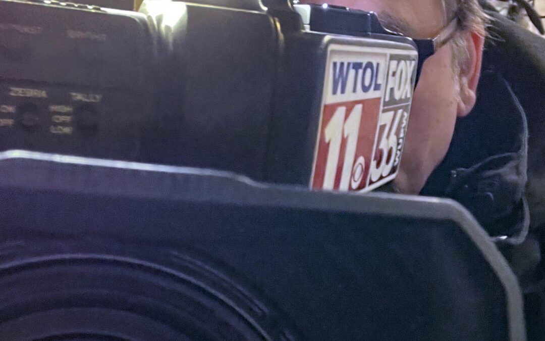 Joe Cromer is ONPA 2025 Television Photographer of the Year