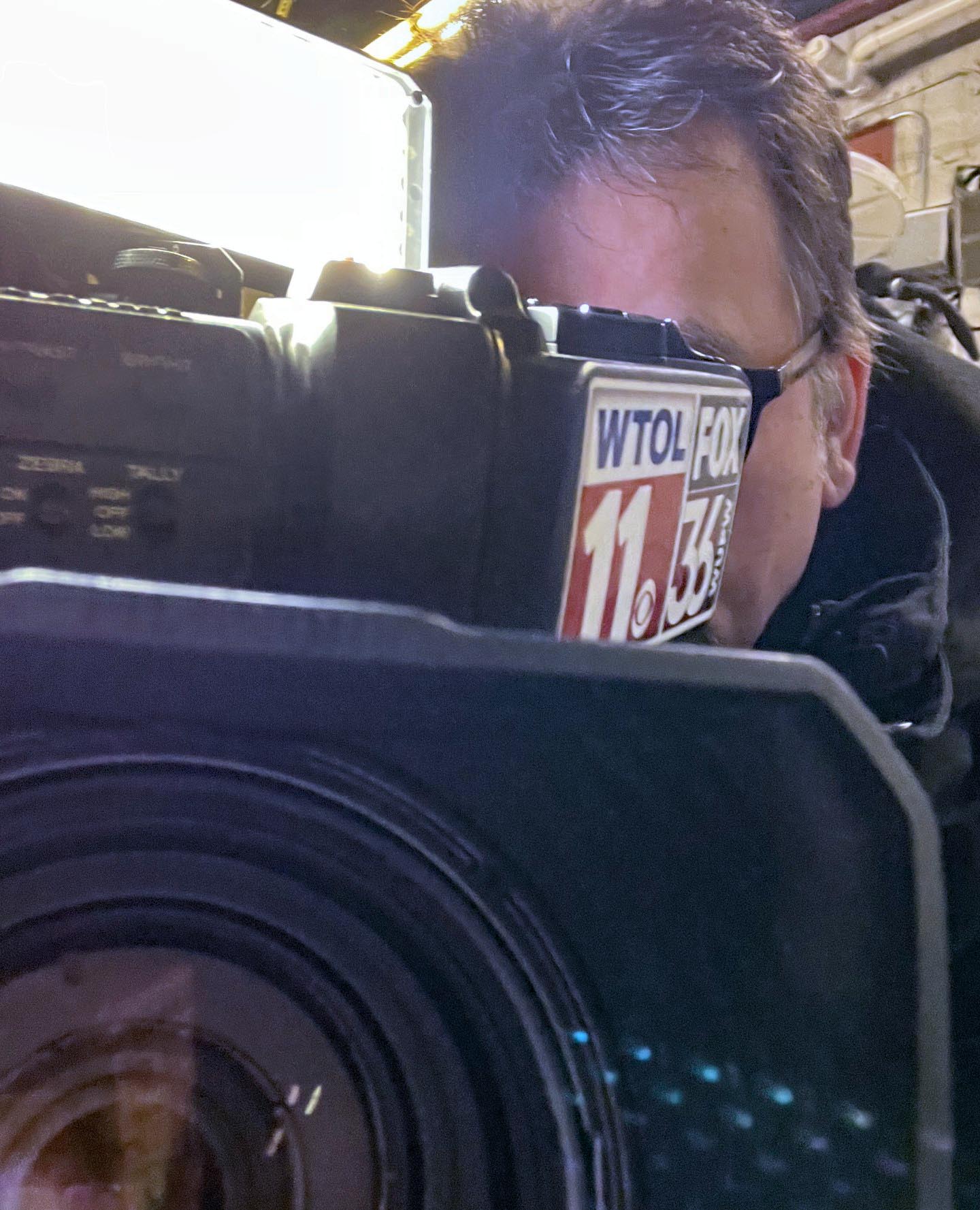 Joe Cromer is ONPA 2025 Television Photographer of the Year